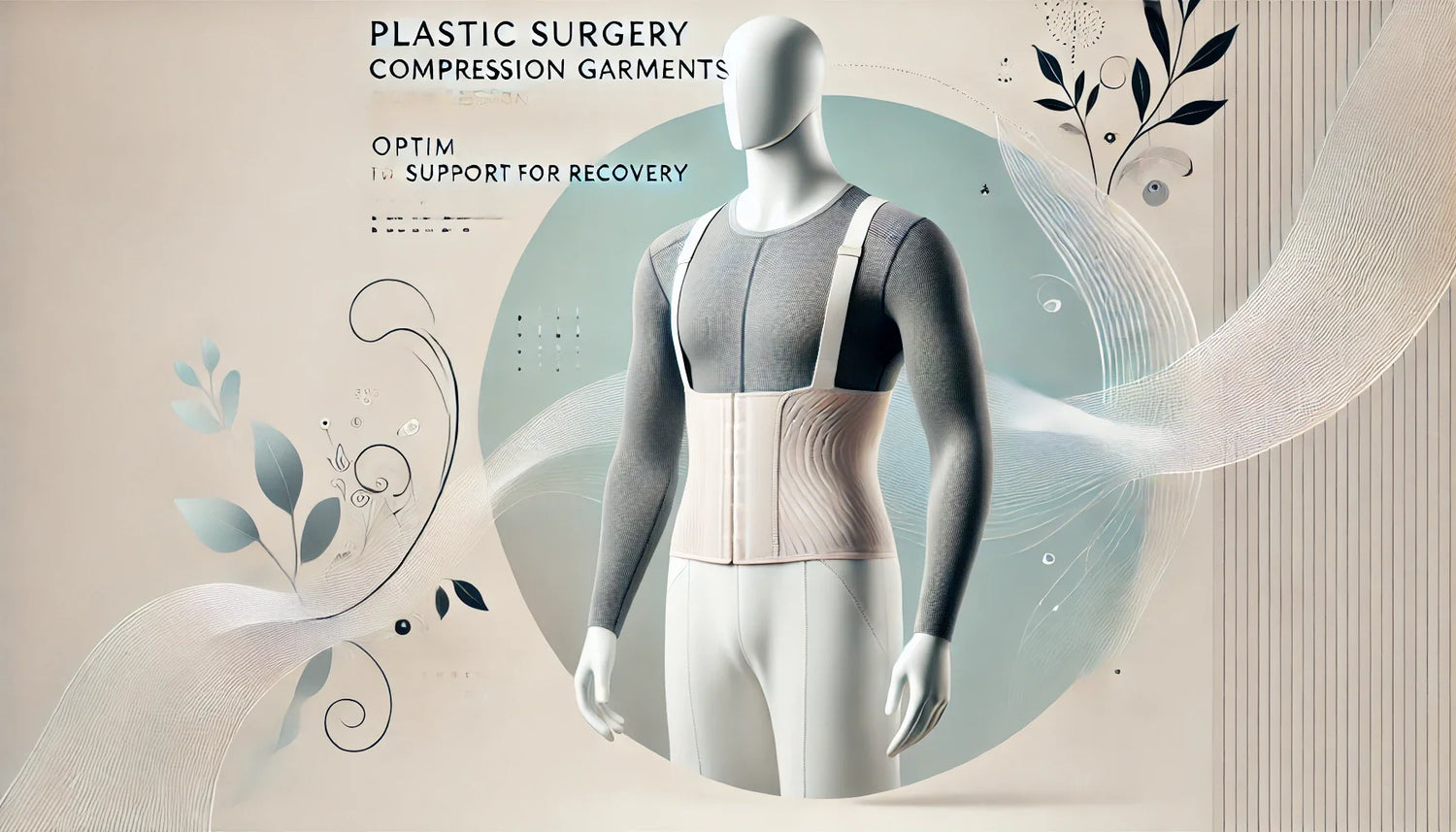 Plastic surgery compression garments for optimal recovery