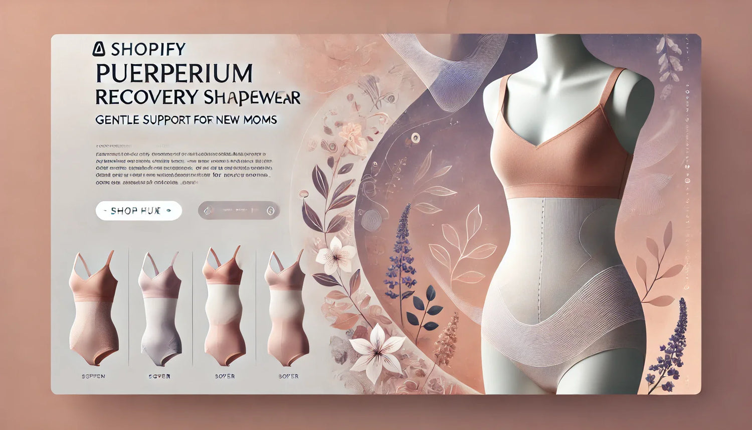 Puerperium recovery shapewear for postpartum moms