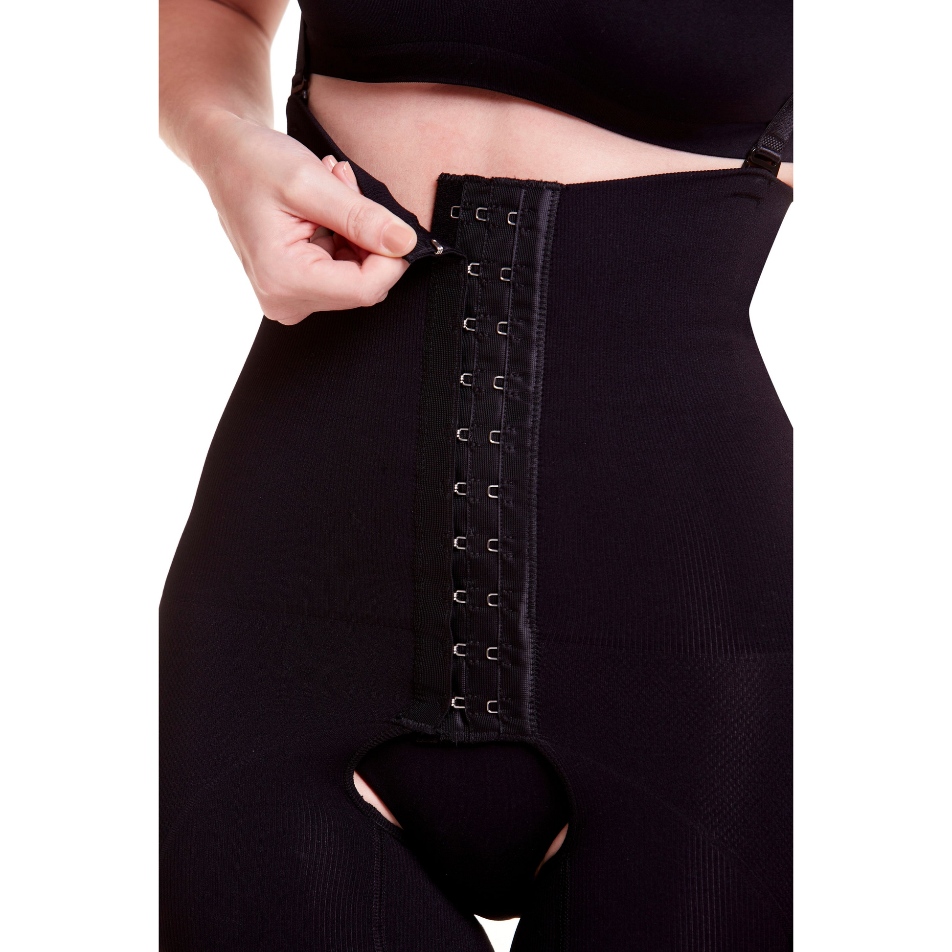 Surgery-Support-High-Waist-Bermuda-black-Corset-vital-wraps